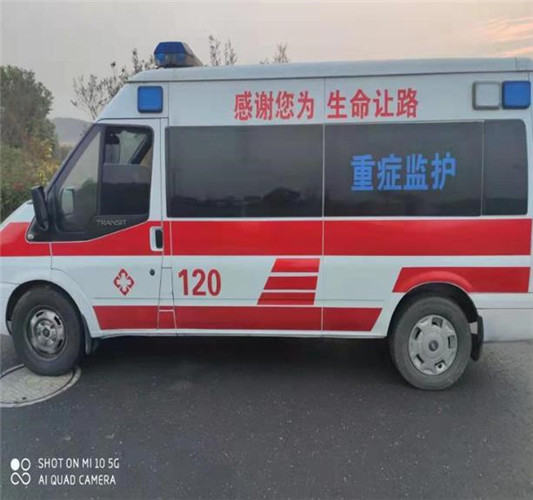 河西区街道救护车出租服务案例3